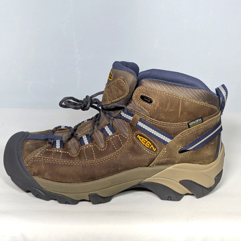 NEW Keen Womens Targhee II Mid WP Hiking Boot sz 10 brown